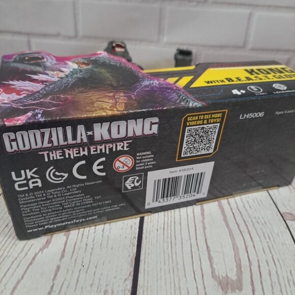 Monsterverse Godzilla Evolved x Kong With Beast Glove The New Empire NIB - Picture 10 of 10